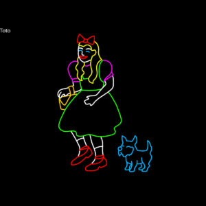 DOROTHY AND TOTO