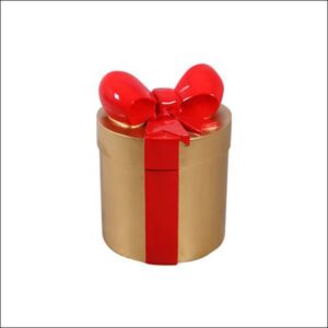 1.8' Gold Present with Red Bow