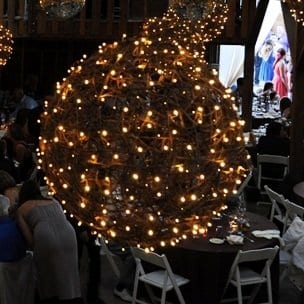 LED Grapevine Balls