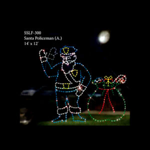 SANTA  POLICEMAN (animated)