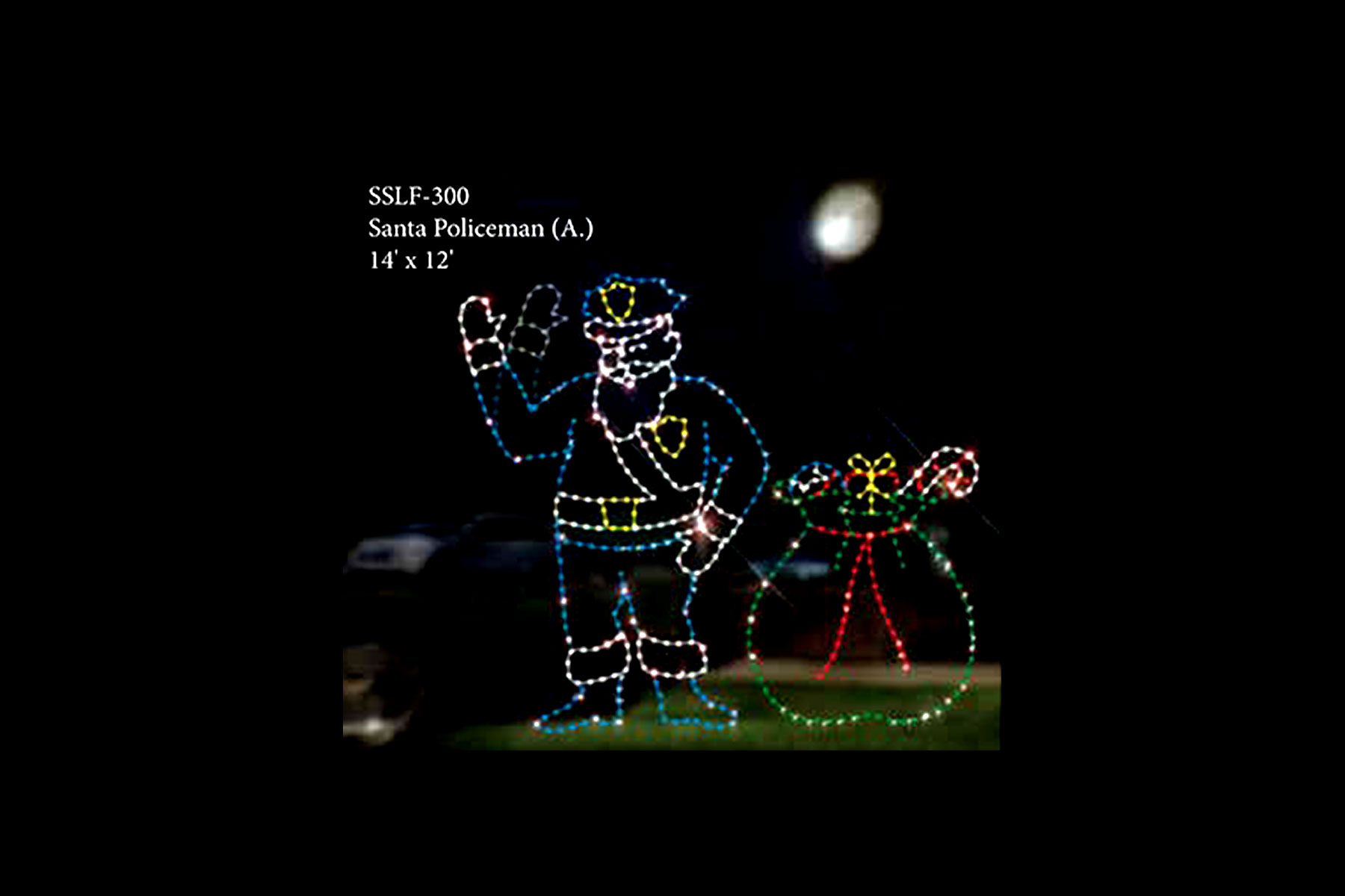 SANTA  POLICEMAN (animated)