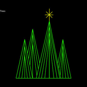 "BRIGHT NIGHTS" TREES