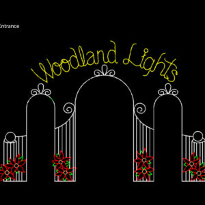 HOLIDAY IN LIGHTS ENTRANCE