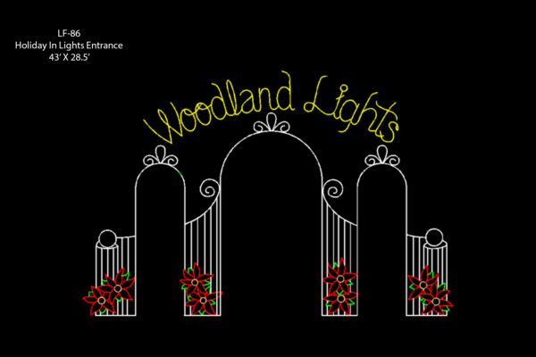 HOLIDAY IN LIGHTS ENTRANCE