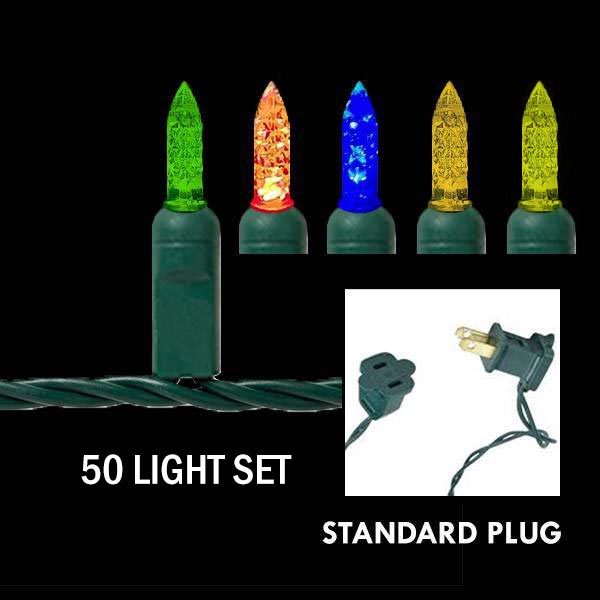 M6 Multi, 50L - Green Wire - Mini Lights - Case