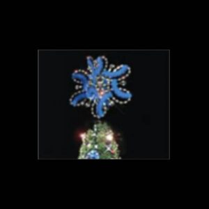 Modern 3D Snowflake Topper