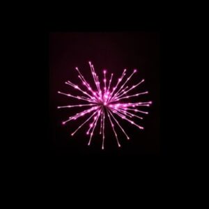 Pink Star Burst-LED
