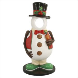 Snowman with Hat (Photo Op)