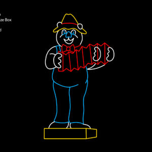 BEAR W/ SQUEEZE BOX (animated)