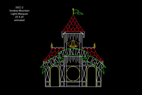 SMOKEY MTN. LIGHTS MARQUEE (animated)