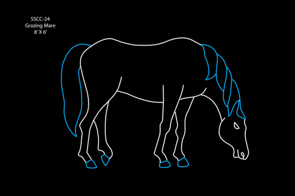 GRAZING MARE