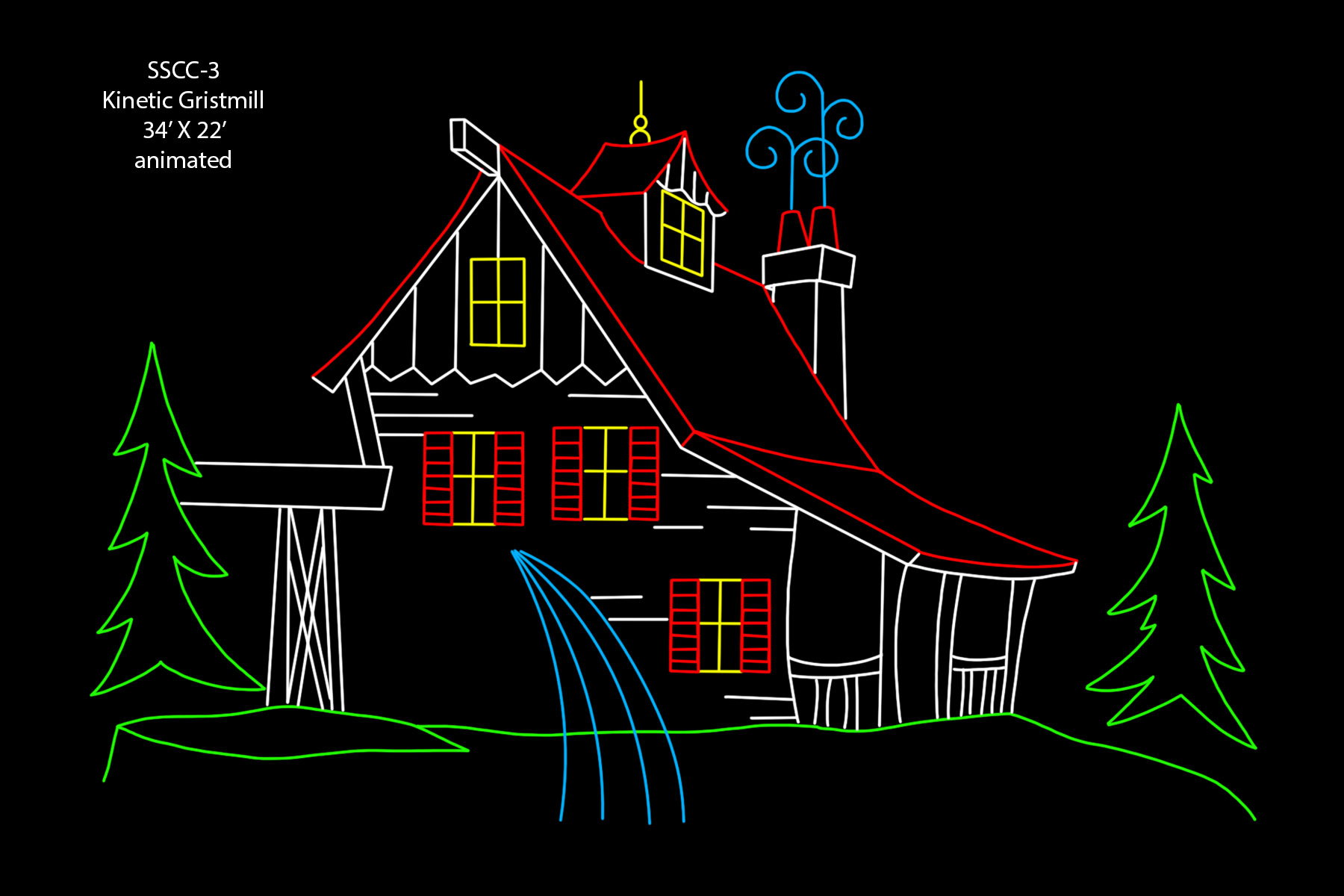 KINETIC GRISTMILL (animated)