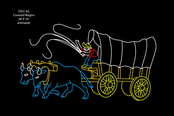COVERED WAGON (animated)
