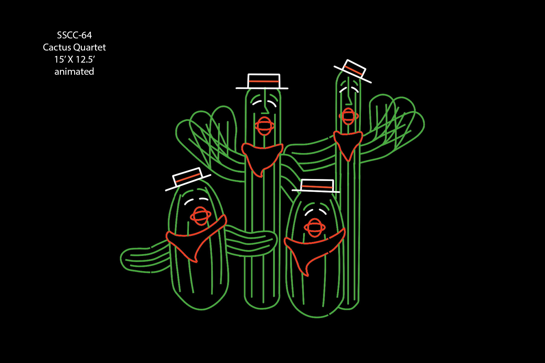CACTUS QUARTET (animated)