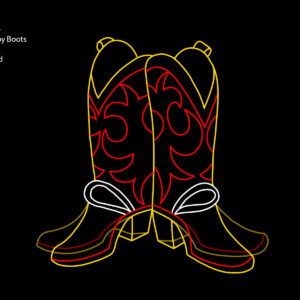 TAPPING COWBOY BOOTS (animated)