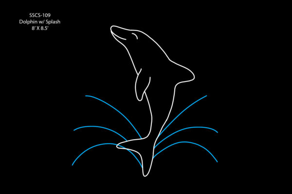 DOLPHIN W/ SPLASH