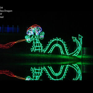 FIRE BREATHING SEA DRAGON (animated)