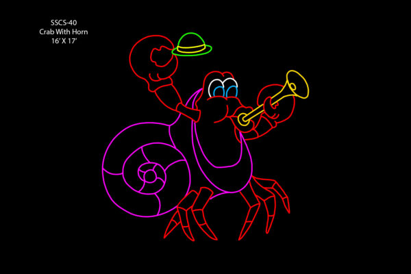 CRAB WITH HORN