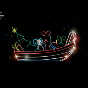 BOAT OF TOYS