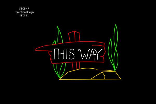 DIRECTIONAL SIGN