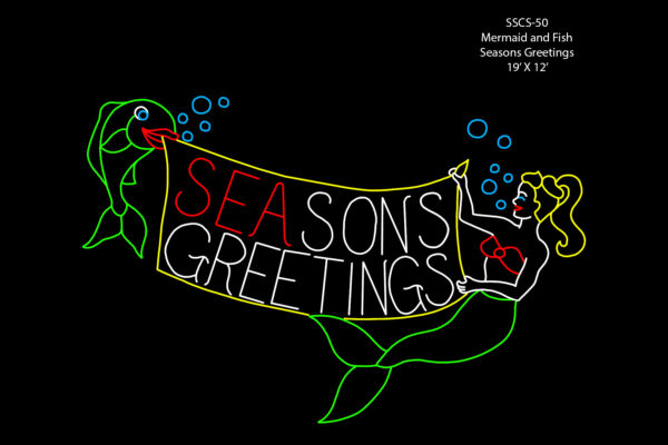MERMAID & FISH SEASONS GREETINGS