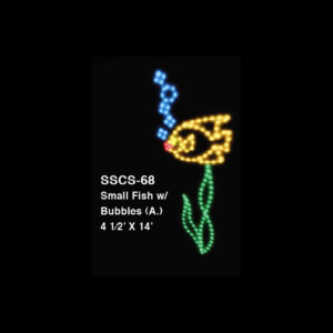 SMALL FISH W/ BUBBLES (animated)