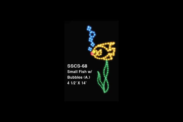 SMALL FISH W/ BUBBLES (animated)