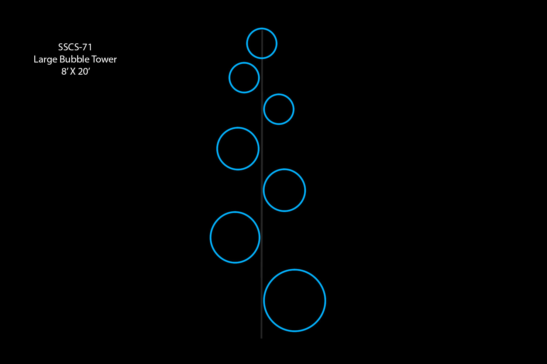 LARGE BUBBLE TOWER (animated)