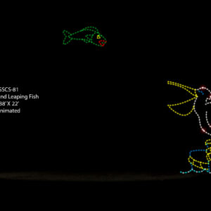 PELICAN & LEAPING FISH (animated)
