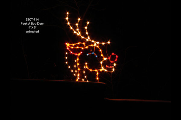 PEEK-A-BOO DEER (animated)