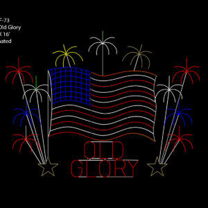 FLAG W/ OLD GLORY (animated)