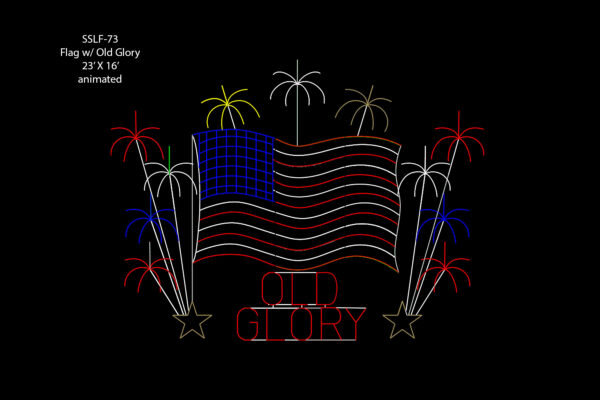 FLAG W/ OLD GLORY (animated)