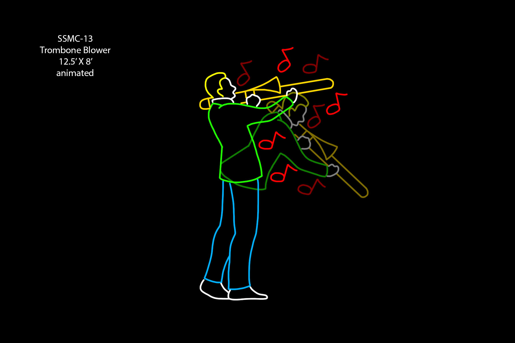 TROMBONE BLOWER (animated)