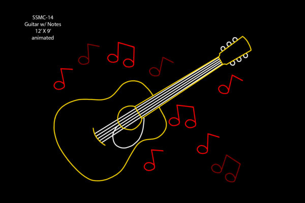 GUITAR W/ NOTES (animated)