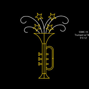 12' TRUMPET W/STARS