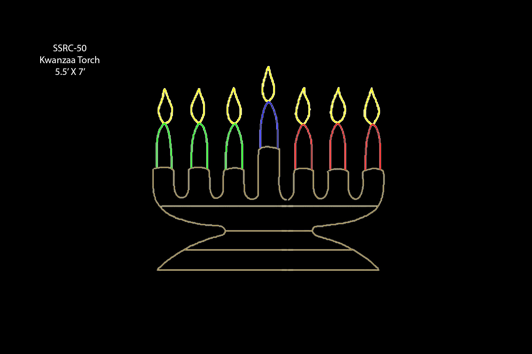 KWANZAA TORCH