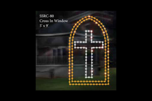 CROSS IN WINDOW