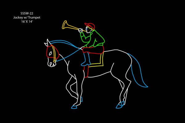 JOCKEY W/ TRUMPET