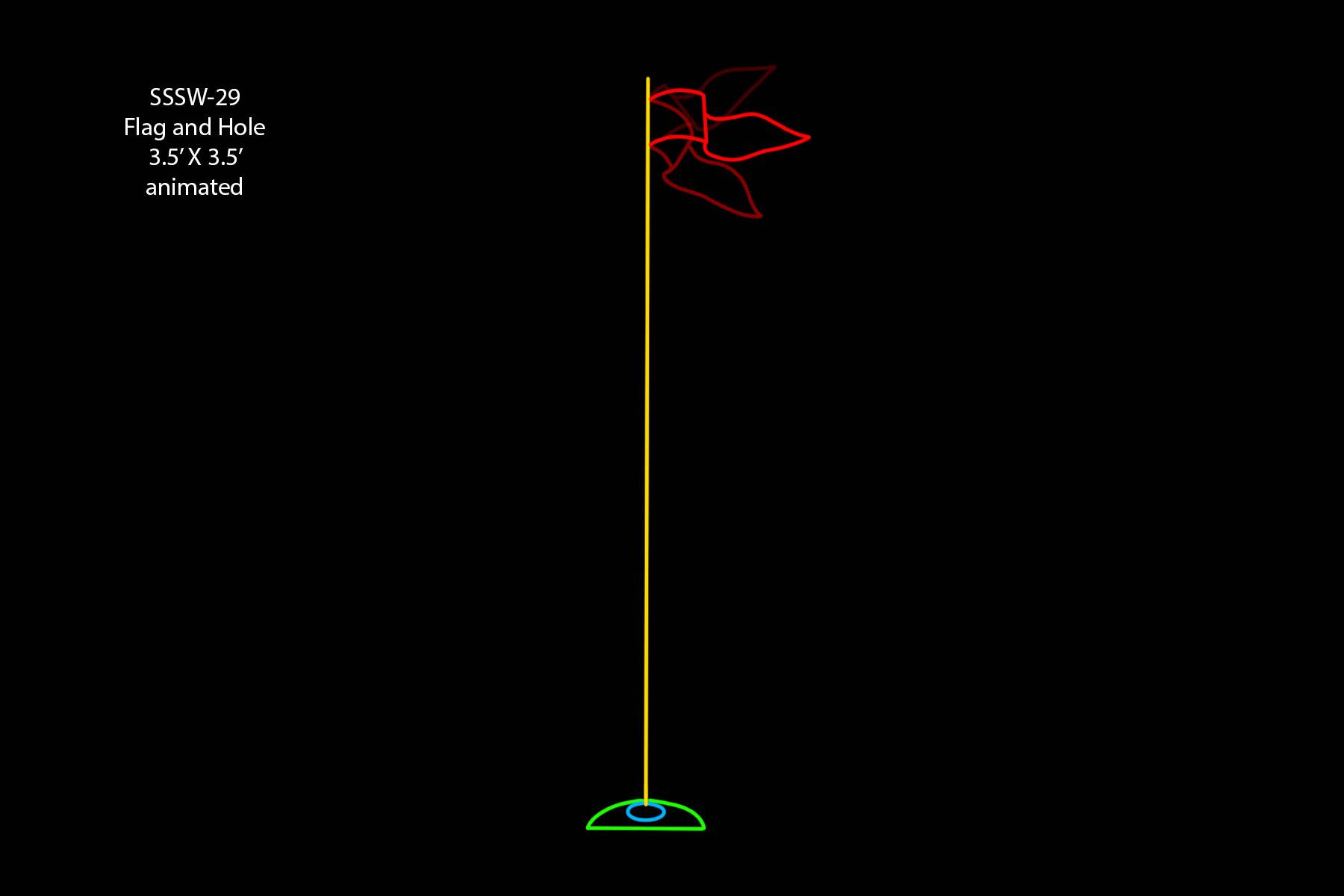 FLAG & HOLE (animated)