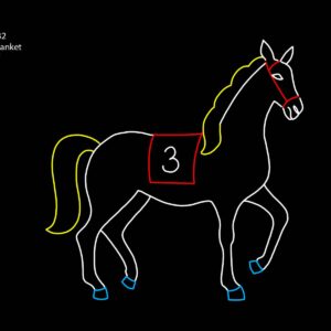 HORSE w/ BLANKET