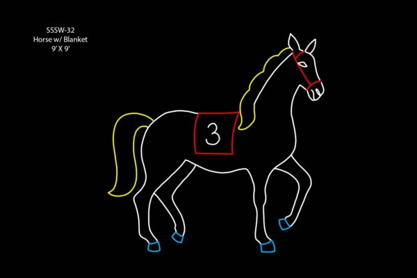 HORSE w/ BLANKET