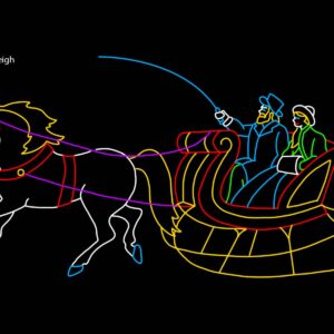 HORSE AND SLEIGH