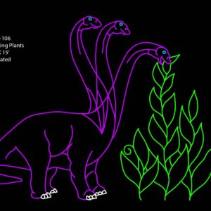 BRONTO EATING PLANTS (animated)