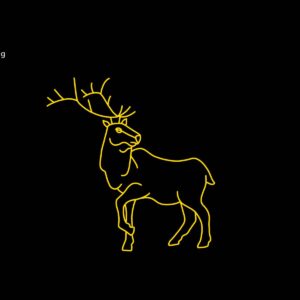ELK STANDING