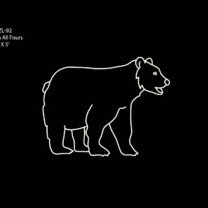 BEAR ON ALL FOURS