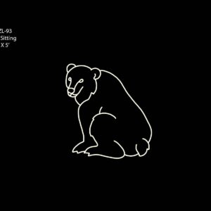 BEAR SITTING